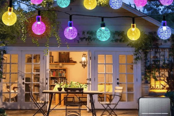 solar string lights outdoor