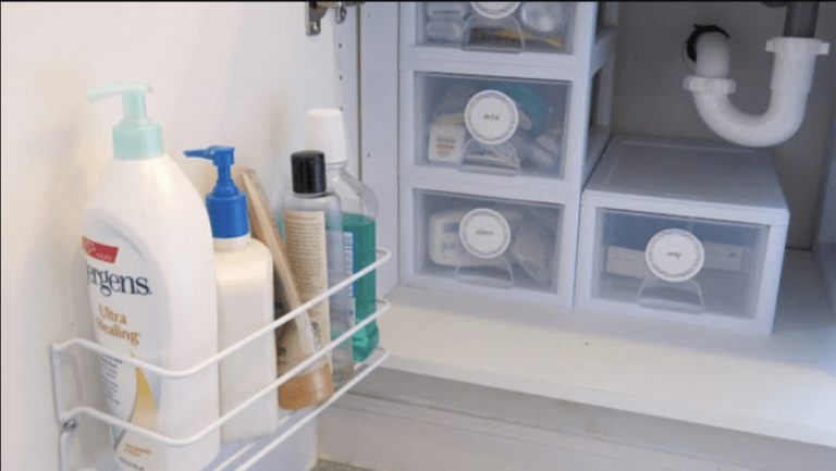 Under Bathroom Sink Storage: Maximizing Space and Organization