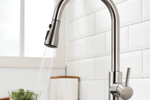kitchen faucet with sprayer