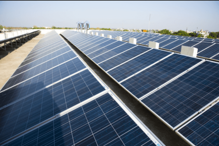 commercial solar panel installation